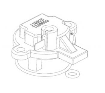  - 3309 Zawór elektromagnetyczny - zielony